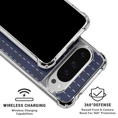 Japan Soccer Flag Google Pixel 10 Pro XL Clear Case